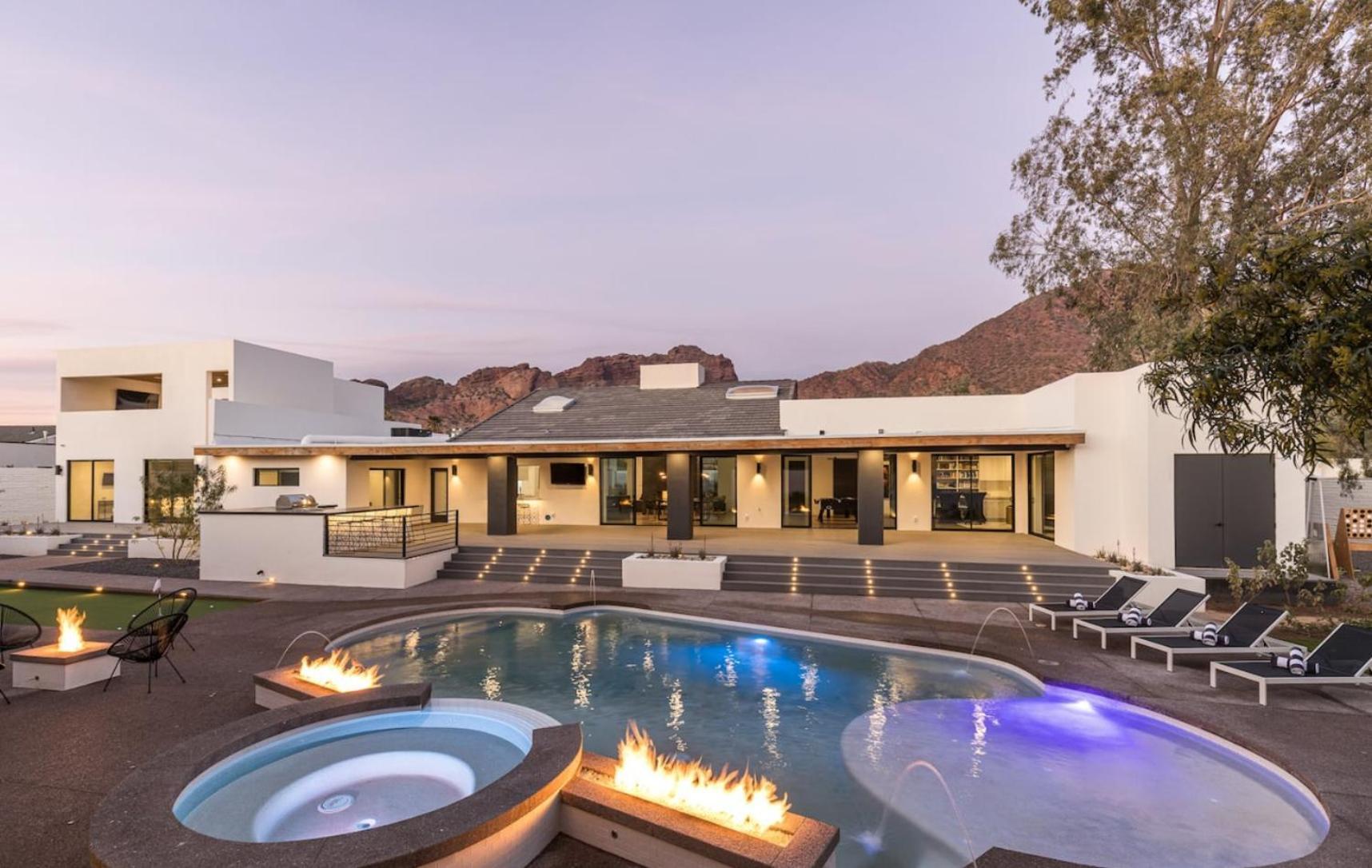 Luxury Micro-Resort, Theater, Sauna, Heated Pool Phoenix Exterior foto